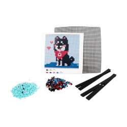 Mozaika koralikowa Piesek