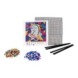 Mozaika koralikowa Jednorożec