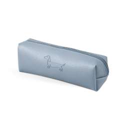 Piórnik saszetka mini cube Sharky jasno szary