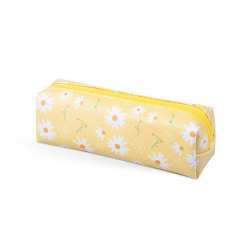 Piórnik saszetka mini cube print Stokrotki