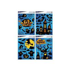 Naklejka na okno Halloween 30x42cm MIX