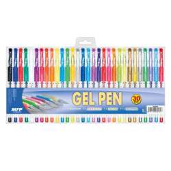Długopisy żelowe MFP 30 kolorów GX1038-30 mix (6000800) - 1