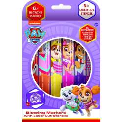 Dmuchane markery Psi Patrol 6 kolorów