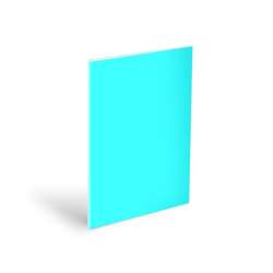 Okładka na zeszyt A4 neon blue 180mic