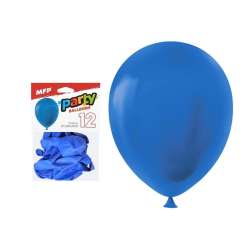 Balon dmuchany niebieski 26cm 12szt