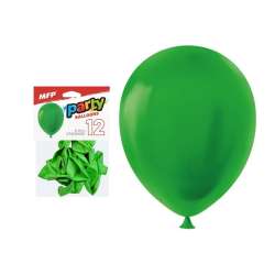 Balon dmuchany zielony 26cm 12szt