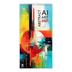 Kalendarz 2025 ścienny Abstract AI Art HELMA - 1