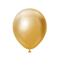 Balony Mirror Gold 50szt