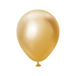 Balony Mirror Gold 100 szt