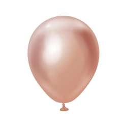 Balony Mirror Rose Gold 100 szt