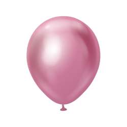 Balony Mirror Pink 25szt