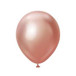 Balony Mirror Rose Gold 25szt