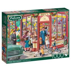 Puzzle 1000 Falcon Sklep z zabawki na rogu ulicy - 1