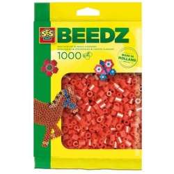 Koraliki do prasowania czerwone 1000szt - 1