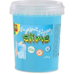 Slime niebieski brokat 470g