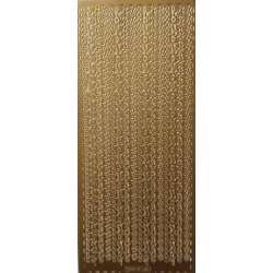 tiker ażurowy 10x23cm bordiurka złoty