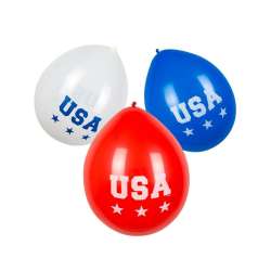 Balony USA 25cm 6szt