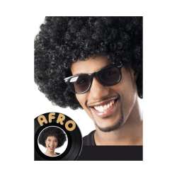 Peruka afro czarna