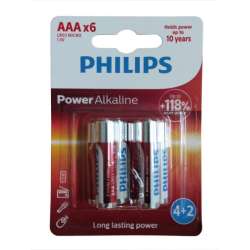 Bateria LRO3 -6 szt. PHILIPS alkaliczne (8712581605643) - 1