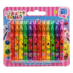 Pachnące mini długopisy żelowe 12szt FRUITYSQUAD - 1
