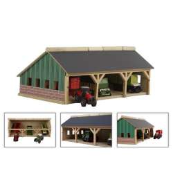 Garaż dla trzech traktorów 30x17x21cm 1:87 (610491) - 1