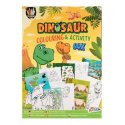 Zeszyt do kolorowania i ćwiczeń A4 Dino, 64 strony (150076)