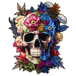 Puzzle 232 drewniane Czaszka - 1