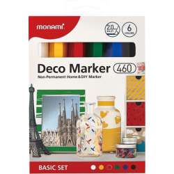 Deco Marker 460 Basic Set (B:6C) MONAMI (20800015010)
