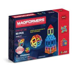 Magformers 50 set -klocki magnetyczne 701006 (005-36044) - 1