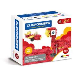 PROMO Klocki CLICFORMERS Craft set czerwony 25el. (807001) - 1