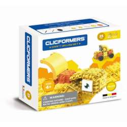 PROMO Klocki CLICFORMERS Craft set żółty 25el. (807002) - 1