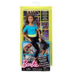 Barbie MADE TO MOVE lalka niebieska DJY08 MATTEL (DYJ08) - 1
