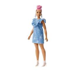 Barbie fashionistas FJF55 Lalka modne przyjaciółki (w dzinsowej sukience) (170141) - 1