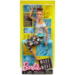 Mattel Lalka Barbie Made to move - brunetka (GXP-647342) - 5