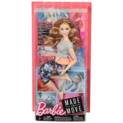 Mattel Lalka Barbie Made to move - ruda (GXP-647343) - 6