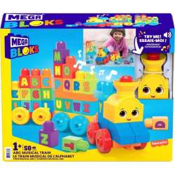 MEGA BLOKS Pociąg ABC Z dźwiękami p2 MATTEL (FWK22) - 1