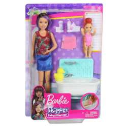 Barbie Skipper Kąpiel bobasa zestaw + lalki FHY97 p4 MATTEL mix (FXH05) - 1