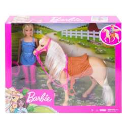 Barbie Lalka z koniem MATTEL (FXH13) - 1