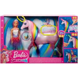PROMO Barbie Jednorożec Magia świateł FXT26 p3 MATTEL (FXT26 444134) - 1