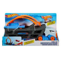 Hot Wheels Ciężarówka z pętlą + autko MATTEL p2 mix cena za 1 szt (GCK38) - 1