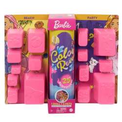 PROMO Barbie Lalka Kolorowa Maxi niespodzianka GPD55 GPD56 GPD57 p3 MATTEL (GPD54) - 1