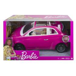 Lalka Barbie + Samochód Fiat 500 kabriolet (GXP-914901)
