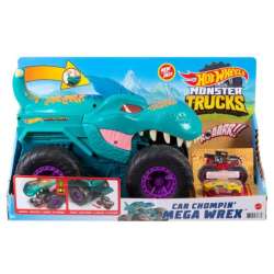 Hot Wheels Monster Trucks Pożeracz aut Mega Wrex MATTEL (GYL13) - 1