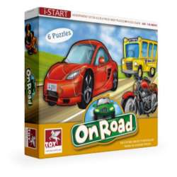 OnRoad Puzzle 6 obrazków auta ART AND PLAY (14 39 130) - 1