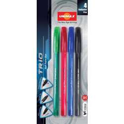 Długopis Trio standard 4 kolory UNOMAX - 1