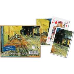 Karty standard ""Van Gogh Kawiarnia w nocy"" PIATNIK - 1