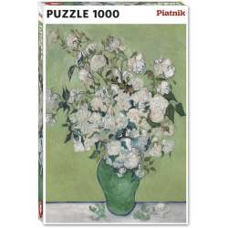 Puzzle 1000 - Van Gogh, Wazon z różami PIATNIK - 1