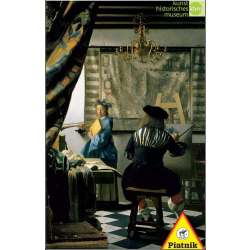 Puzzle 1000 - Vermeer, Alegoria malarstwa PIATNIK - 1