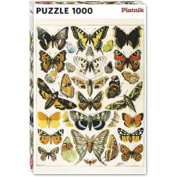 Puzzle 1000 - Millot, Motyle i ćmy PIATNIK - 1