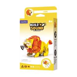 Puzzle 3D. Buduj i słuchaj - Lew